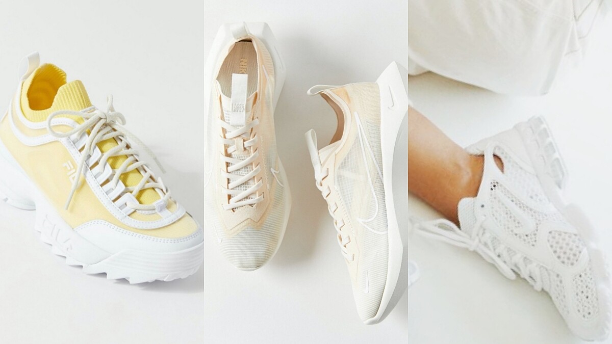 仙氣漸層色、果凍感透視...兼具時髦與機能性的透氣運動鞋大集合