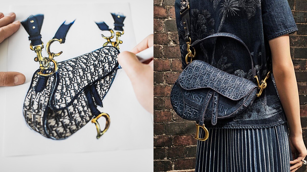 配件小百科|Dior經典馬鞍包並非一直熱賣!從銷售一空、停產到專利申請,帶你一窺Saddle不為人知的秘密