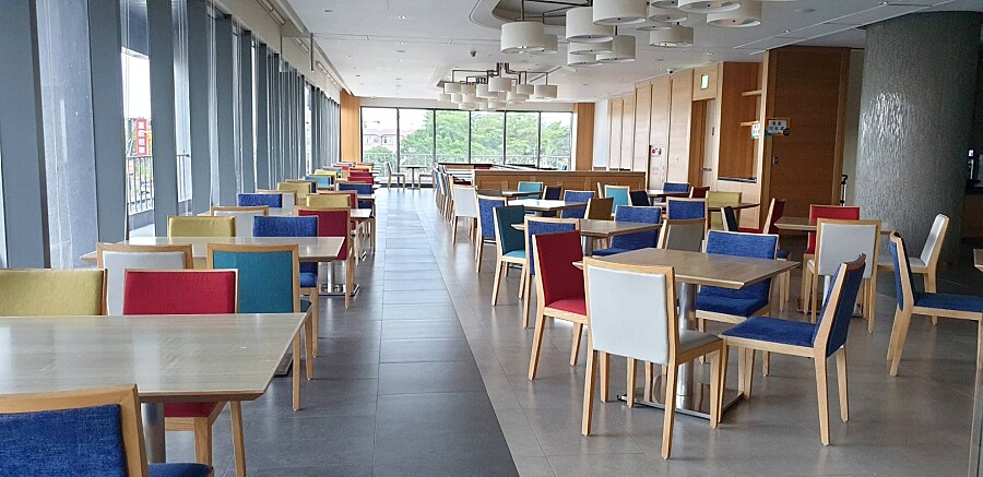 早餐用餐場地：二樓CHAM bar