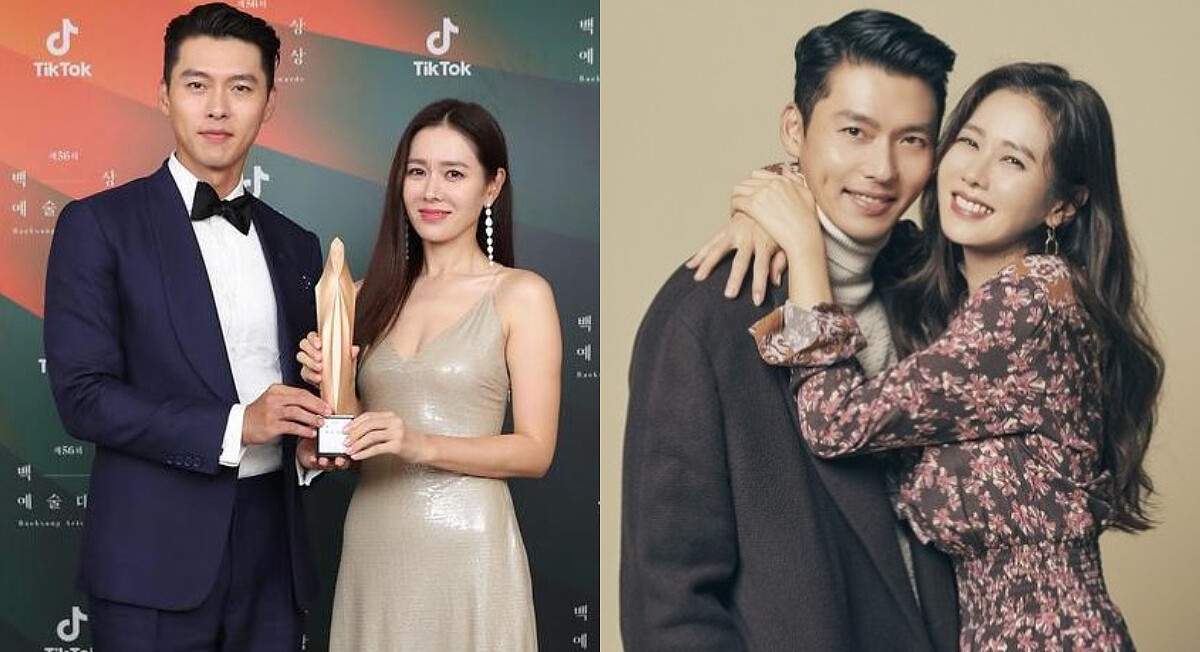 【2020 第56屆百想藝術大賞】《愛的迫降》玄彬、孫藝珍 人氣演員獎合體，神仙銀幕情侶粉絲跪求直接結婚