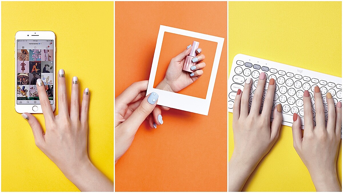 美甲師最推IG爆款夏指彩！「水滴凝膠、鏡面極光、霧面土色、水彩暈染」非跟不可！