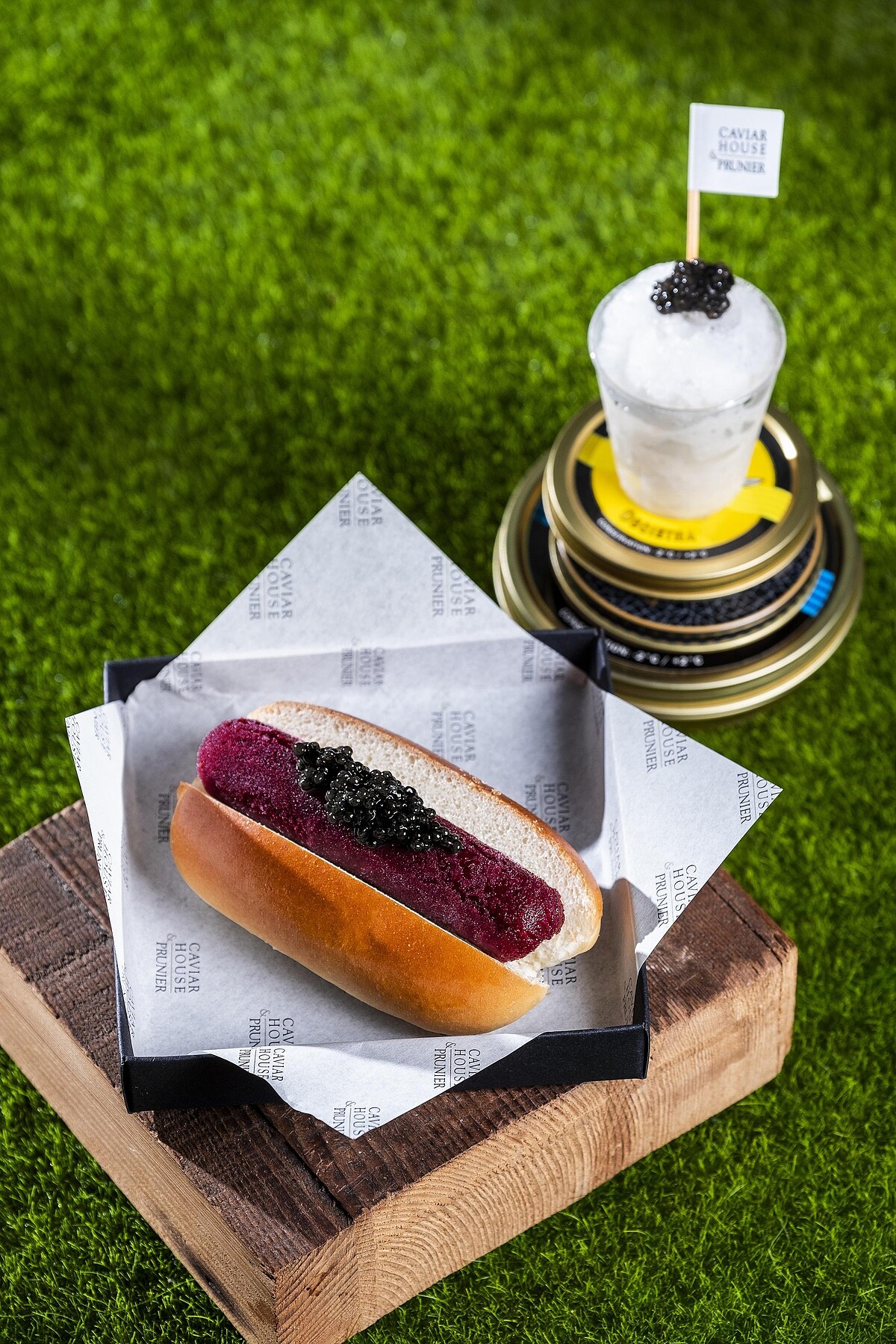 美式魚子醬熱狗堡組合 NYC Hot Dog_$380