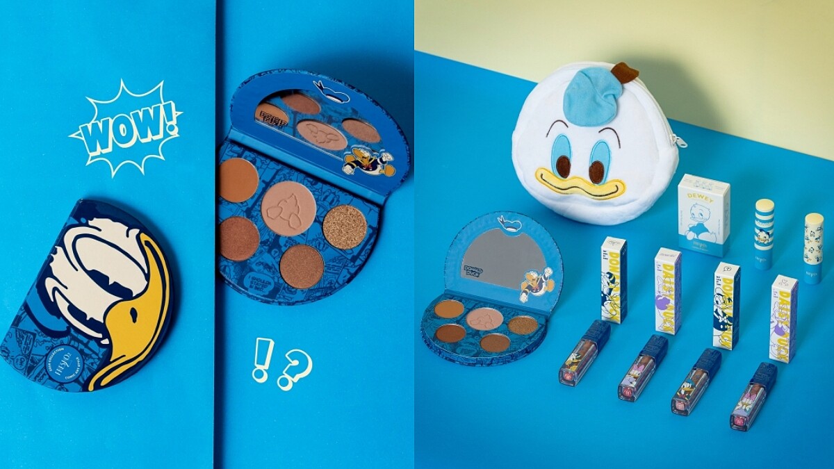 FreshO2推出迪士尼授權《唐老鴨》彩妝，美式復古包裝，萌感火力全開！