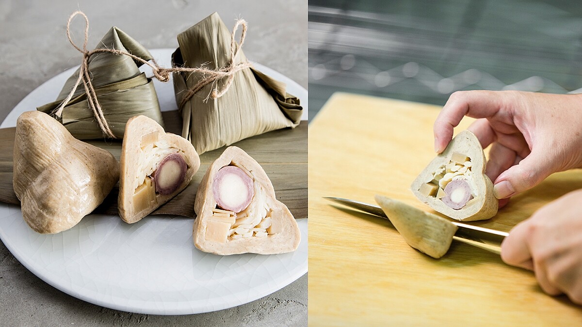 端午節送這顆「皂粽」不怕胖!阿原推出超有巧思的抹草皂粽子,還把桑菊花、燕麥、魚腥草變成滷蛋、肉絲等配料