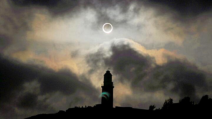 天文奇景「日環食」6/21再現台灣!宛如上帝掉落金戒指,各地觀測時間地點出爐,錯過得等下輩子