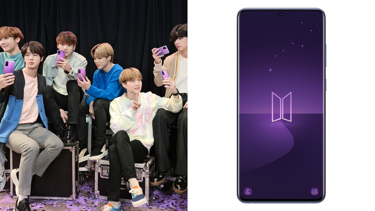 ARMY必收啊!三星攜手BTS防彈少年團,推出絕美紫色Galaxy S20+ 5G手機、耳機特別版