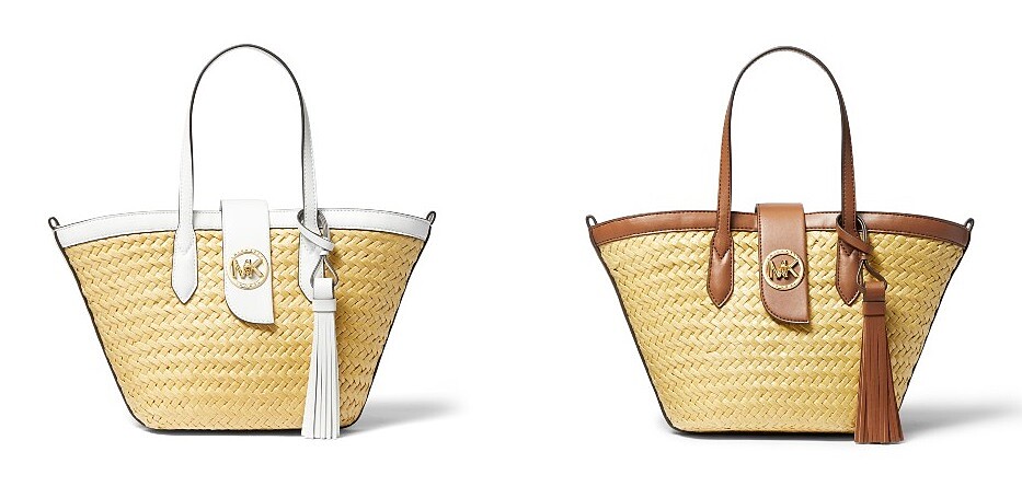 Malibu 皮革藤編包，NT9,700