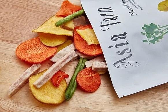 亞細亞田園 綜合蔬菜脆片（60g / 包 ） $120