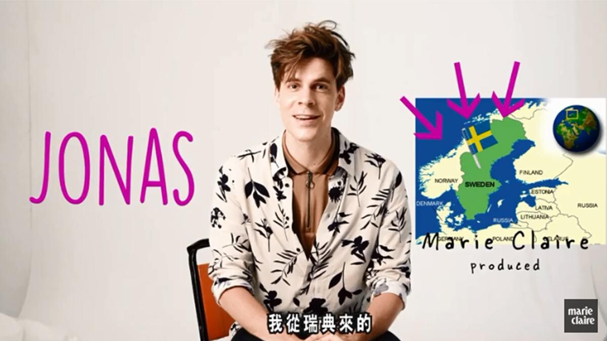 瑞典來的台灣女婿Jonas，熱愛刈包、小琉球跟夜市，「謝謝台灣的照顧，這裡好多新奇事物能探索！」