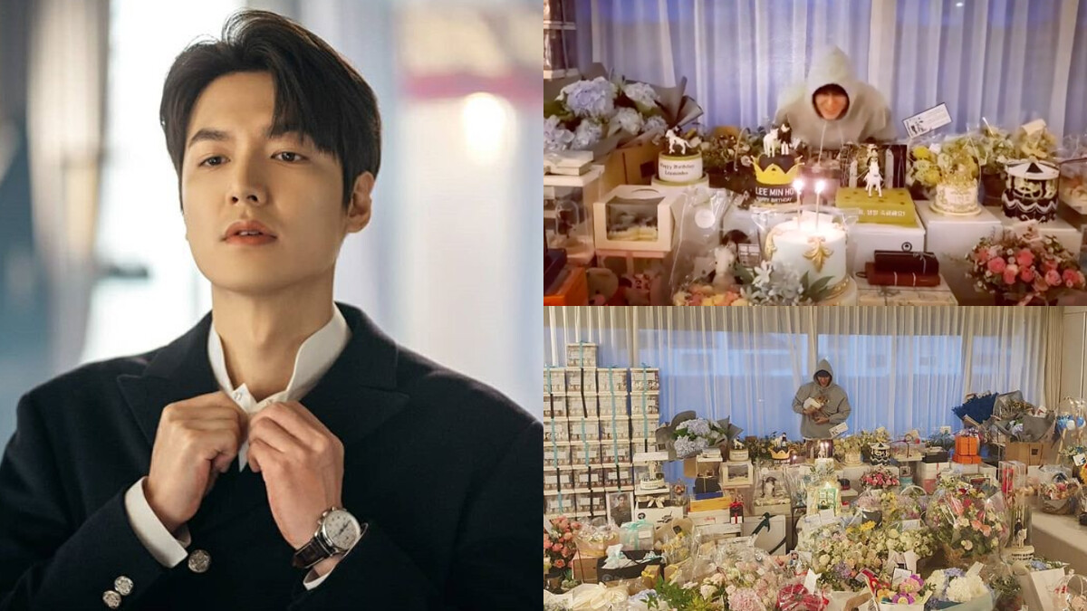 李敏鎬 33歲男神生日太快樂！禮物成堆、遠距離吹蠟燭，滿滿的祝福超開心！