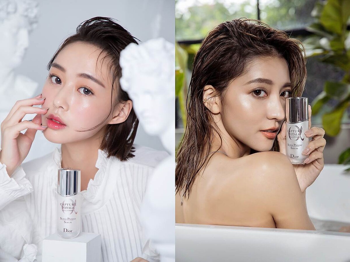 近期成為孫盛希、Grace、妍安、陳柏心…這些美女職人保養新寵兒的「迪奧逆時能量精華」。