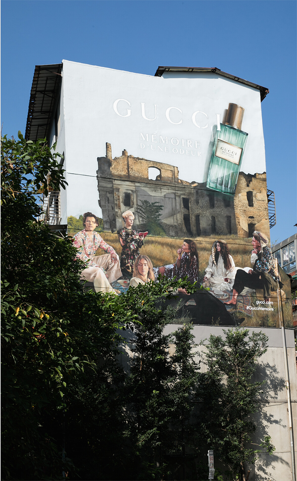 Gucci 藝術牆 台北永康街 2019年11月