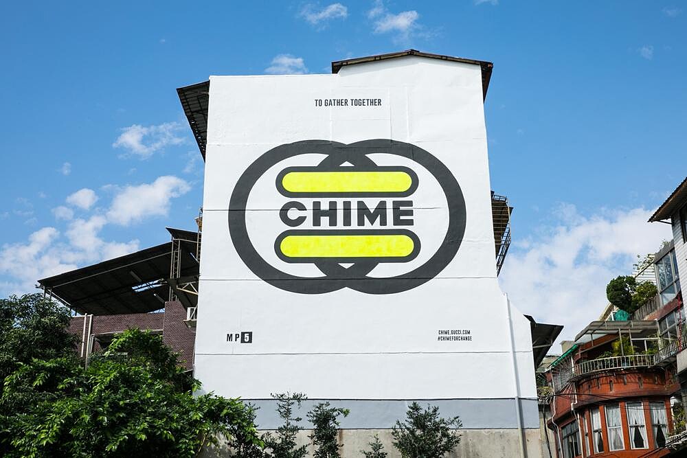 Gucci 藝術牆 台北永康街 2019年2月