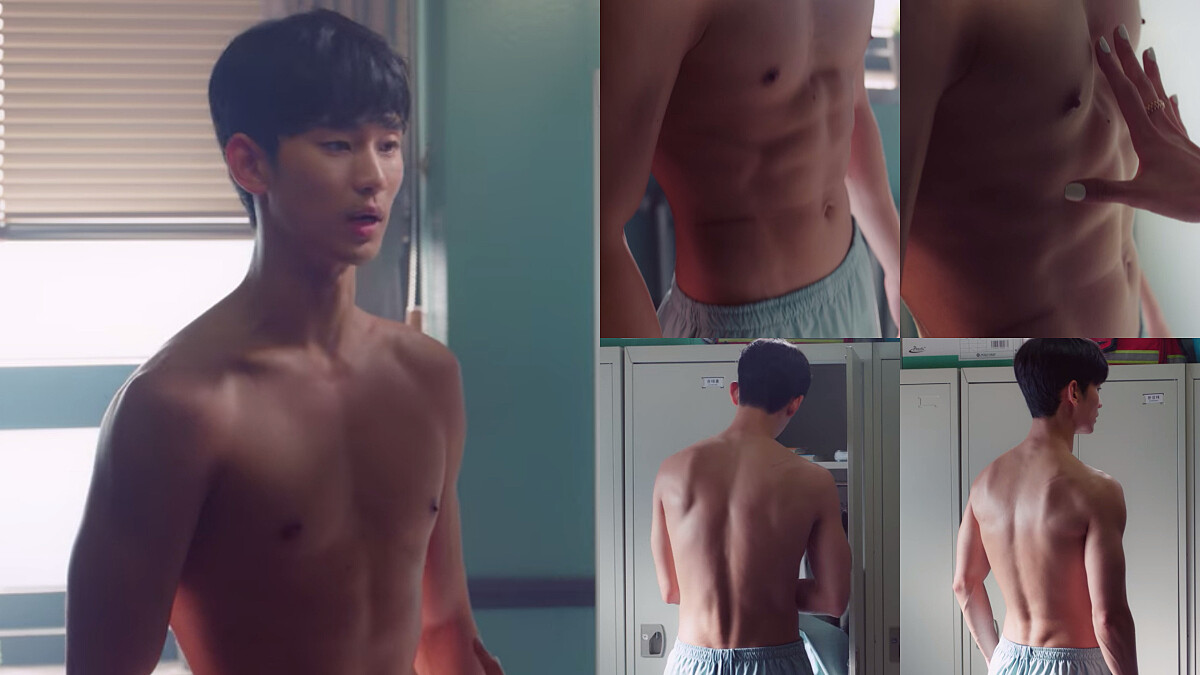 金秀賢《雖然是精神病但沒關係》再送大禮！結實胸肌、8塊腹肌，好想當徐睿知 的那隻手啊