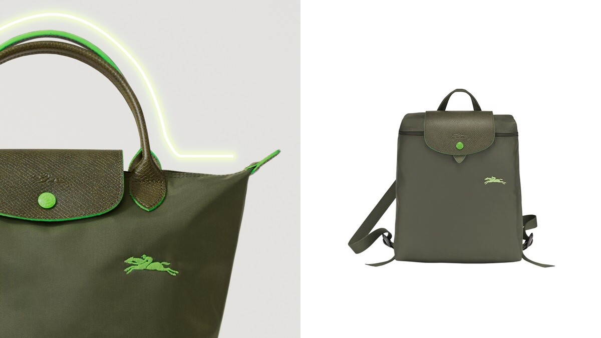 Le Pliage Club系列手提包(S)，NT4,300 / Le Pliage Club系列雙肩背包，NT4,300