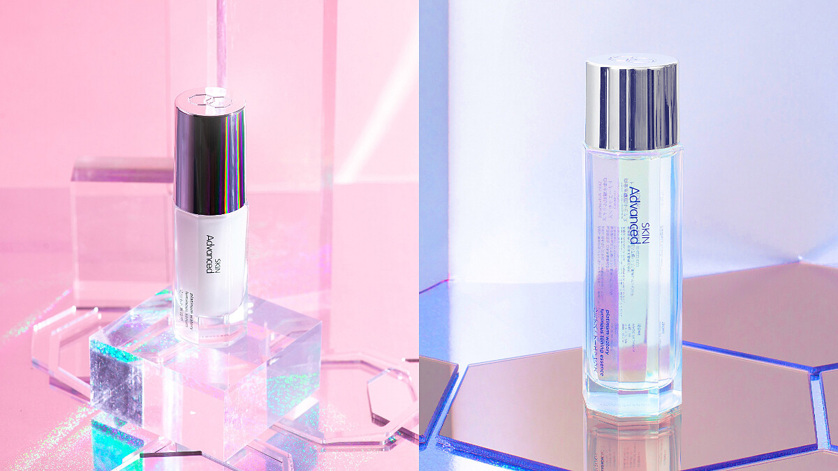 美肌振興第一買：SKIN Advanced白金水耀晶潤系列！M編特推「小鑽瓶+星光霜」振興肌膚光澤度、擁有日妞輕透肌超有感！