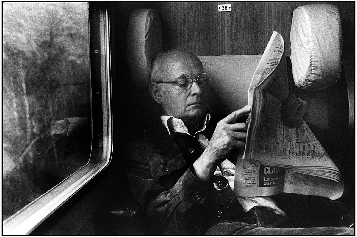 布列松。Photo/Instagram @fondationhcb &copy; Martine Franck / @magnumphotos