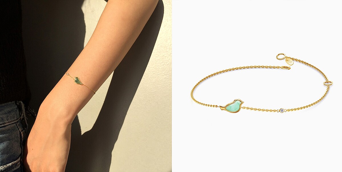 林曉同Mini青鳥手鍊