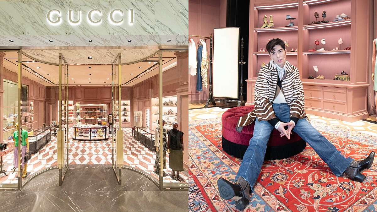 蕭敬騰、周興哲、吳念軒男神集聚一堂！Gucci開幕全新形象概念店，玫瑰粉店裝、完整系列...必逛三大原因告訴你
