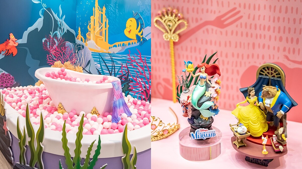 超夢幻！迪士尼公主派對快閃店插旗信義區，超過1000種公主周邊商品、還有限定DIY手作