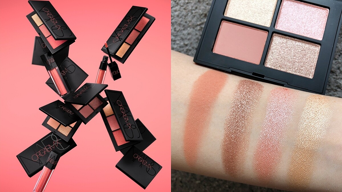 NARS高潮再進化ORGASM X！絕美三色頰彩盤必收，濃烈蜜桃橘金超性感，還首度推出四色眼影