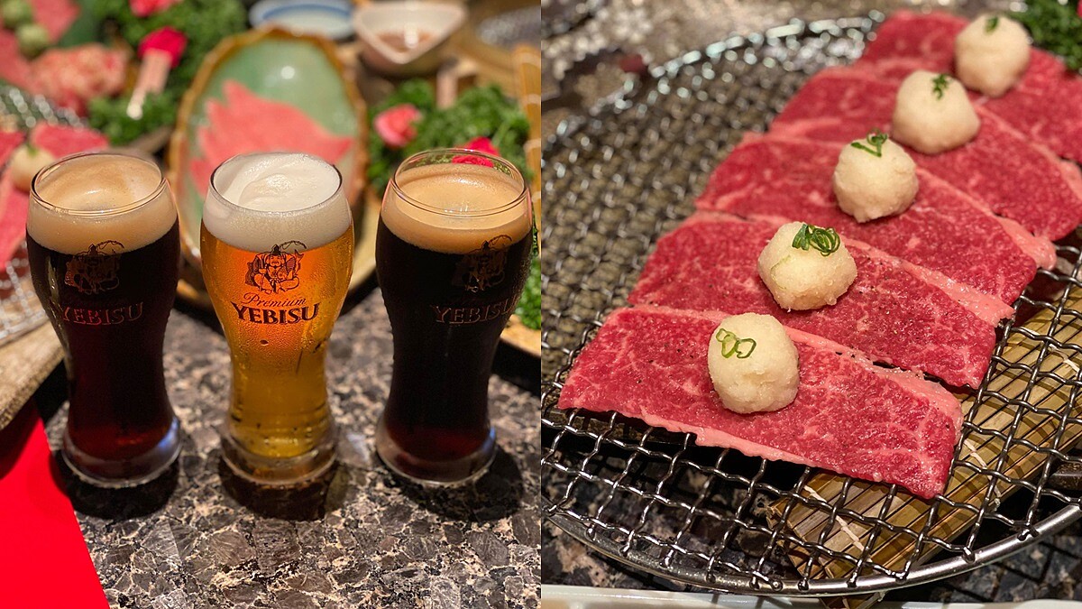 來《老乾杯》開喝！搶先獨賣日本「YEBISU惠比壽桶裝生啤酒」，兩款成熟感啤酒香氣配燒肉太享受