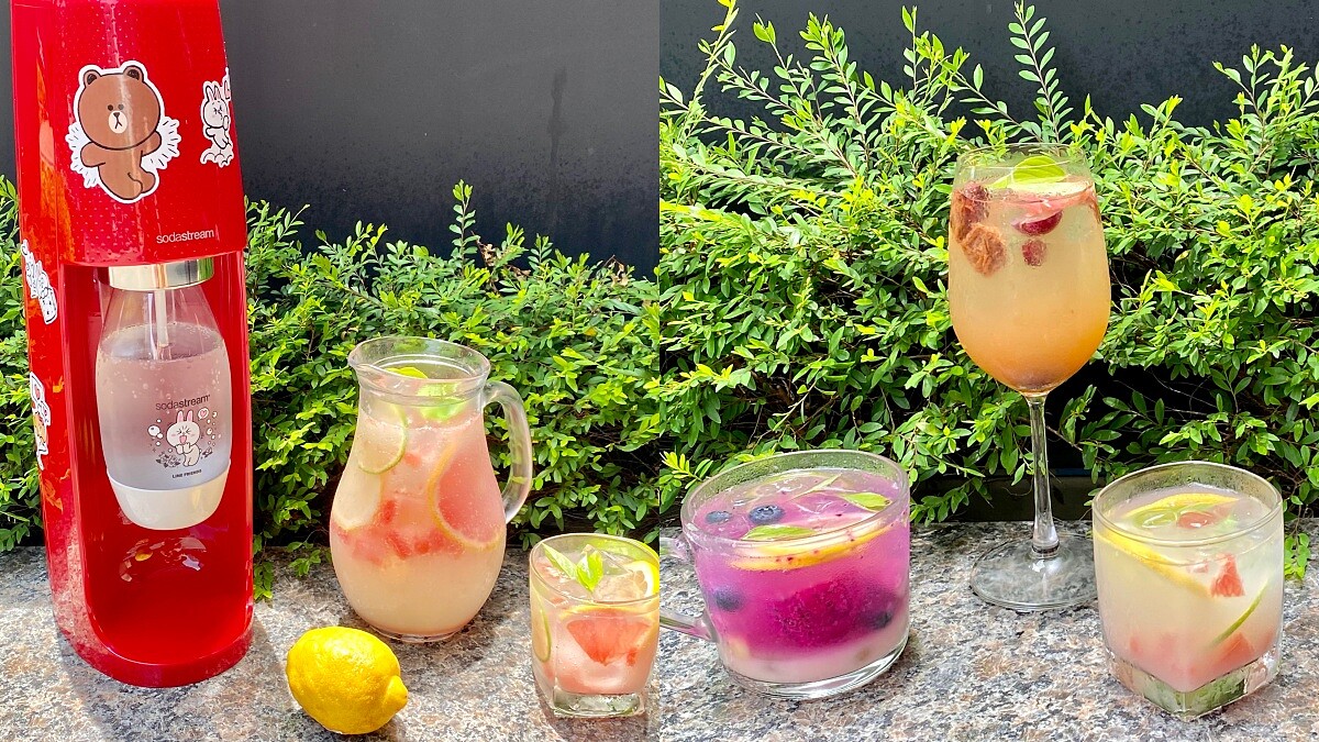 消暑必備！sodastream夏日繽紛氣泡飲食譜大公開，在家也能輕鬆做出網美氣泡水