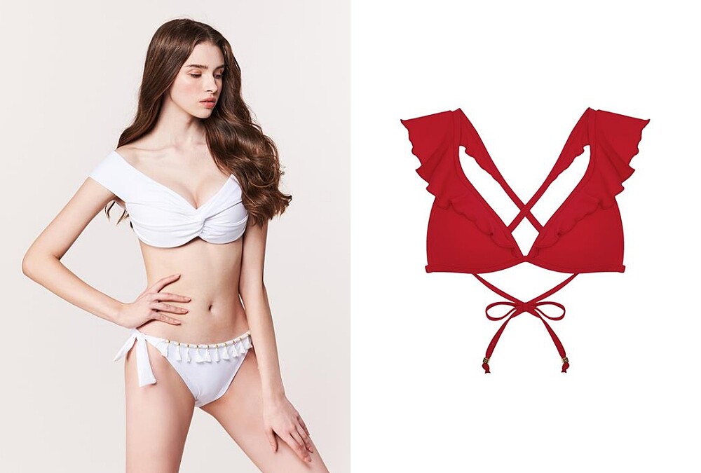 Wave Shine_售價：（左 比基尼） NT1,890、（右）NT1,690