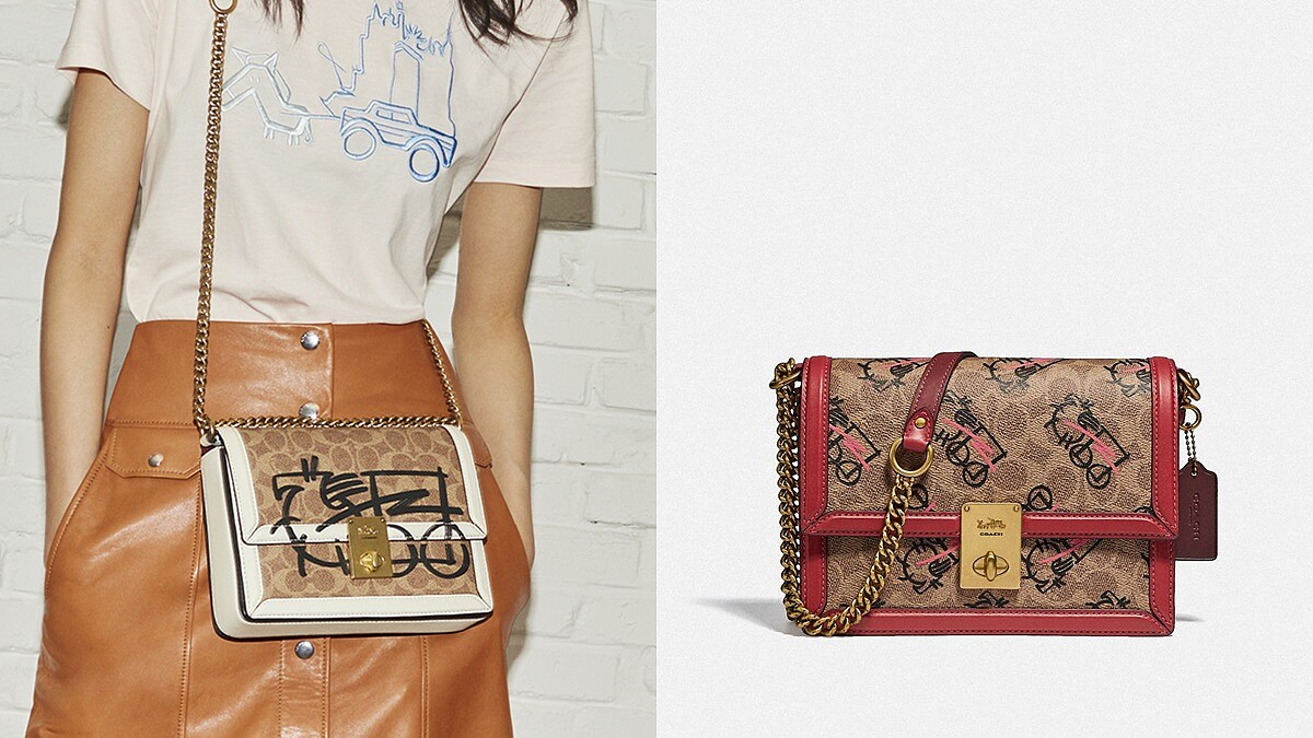 熱賣Hutton手袋變搞怪！Coach推出新稅設計系列，把經典馬車圖案變成塗鴉風格
