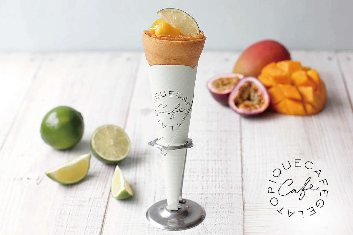 芒果百匯可麗餅 $200