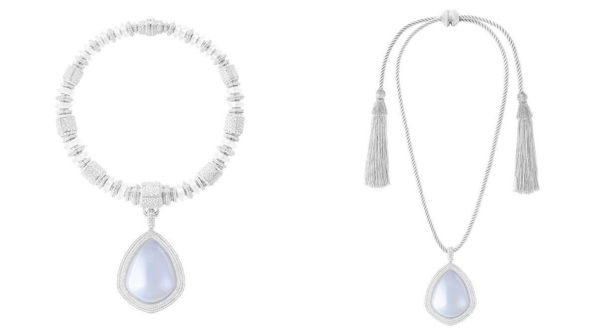 Boucheron寶詩龍2020年全新Contemplation系列Goutte de Ciel主題項鍊