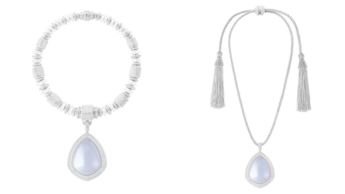 Boucheron寶詩龍2020年全新Contemplation系列Goutte de Ciel主題項鍊