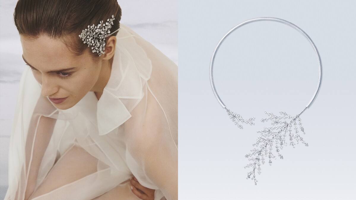 Boucheron寶詩龍2020年全新Contemplation系列Au Gr&eacute; du Vent主題問號項鍊、耳環、胸針與戒指