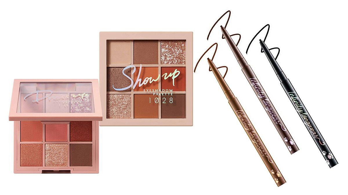 盛夏華麗新妝扮，閃耀調眼色，特選時髦茶粉色、茶棕色，翻玩百變眼妝不色限 ！