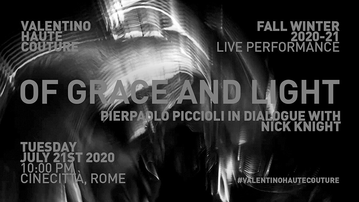2020/21秋冬季高級訂製系列｜Valentino時裝秀直播線上看！將在7/21晚上10點登場