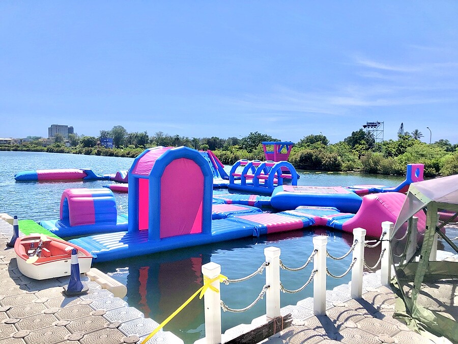 現場會有海上氣墊樂園 Photo／KKday