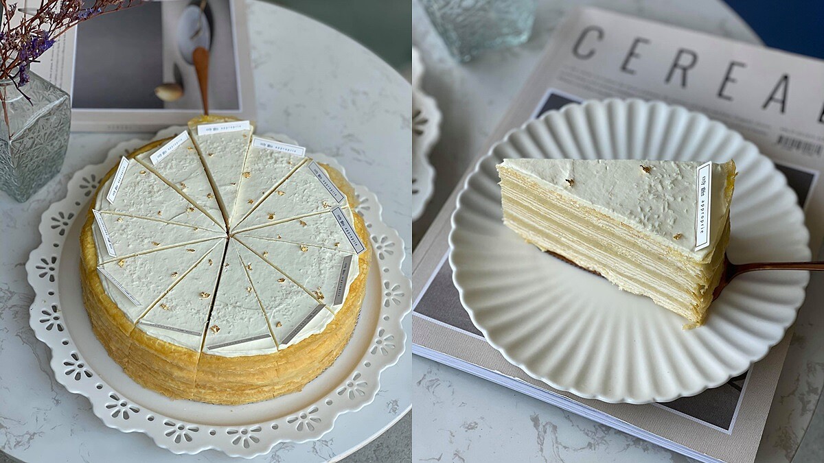 《時飴Approprié》推出新口味「榴槤千層蛋糕」！泰國金枕頭榴槤入餡，奶油白濃郁滋味挑戰味蕾