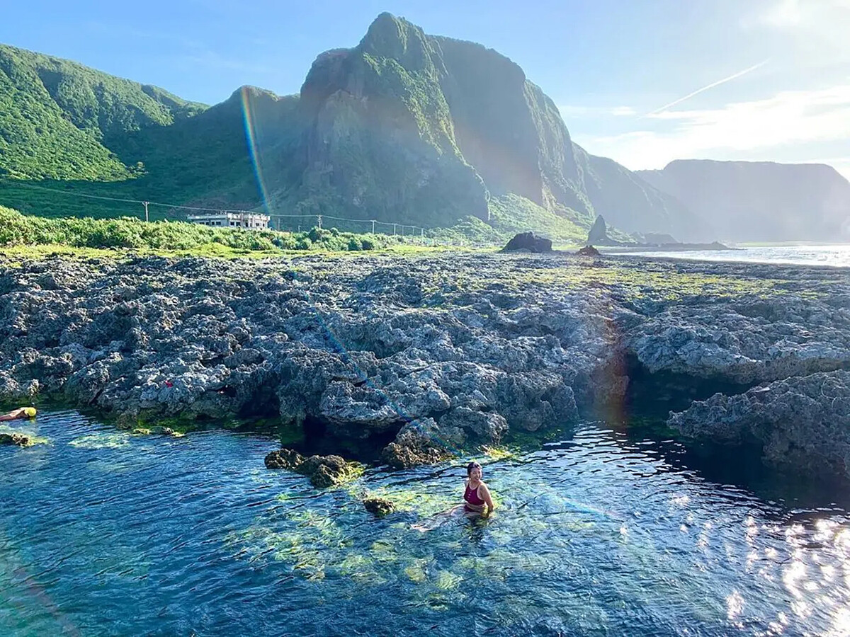 蘭嶼野銀冷泉。Source: IG @lai_lai_._ 授權KLOOK轉載