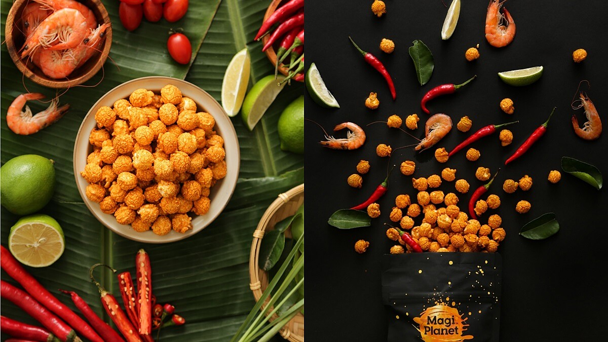 冬蔭功變爆米花！星球工坊推泰式酸辣爆米花，神還原冬蔭功湯酸辣滋味超開胃