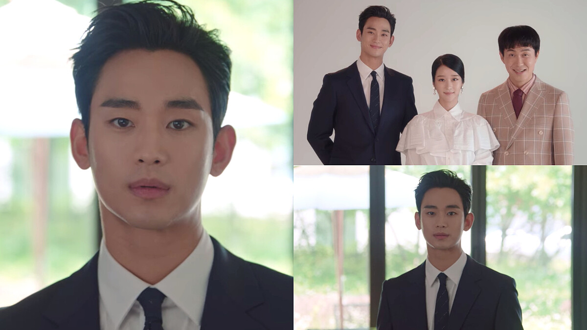 金秀賢《雖然是精神病但沒關係》終於帥回男神!黑色西裝、俐落髮型,成熟韻味展現男人霸氣!