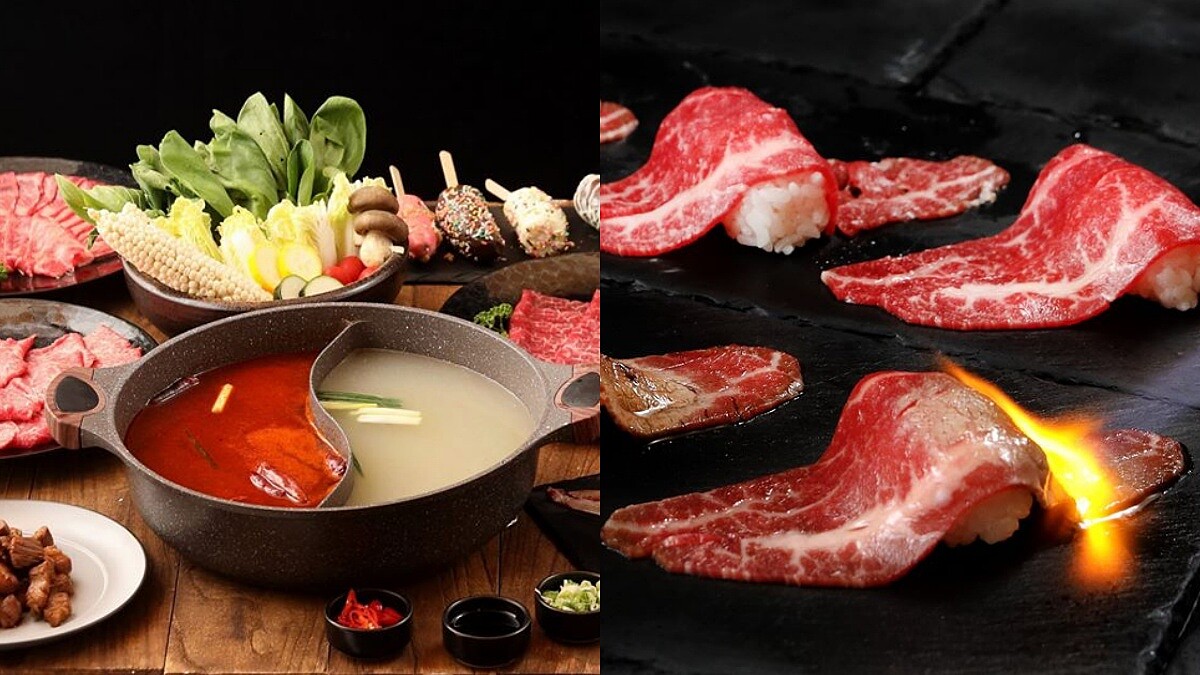 和牛吃到飽!和牛祭鍋物放題全台首家插旗高雄夢時代,和牛鍋物、生魚片、現撈活蝦、日本祭典美食通通有