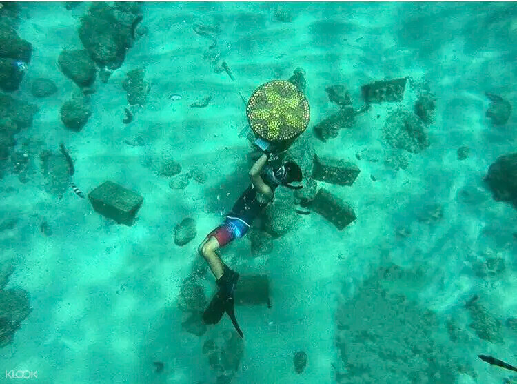 澎湖海底郵筒。圖片來源：KLOOK