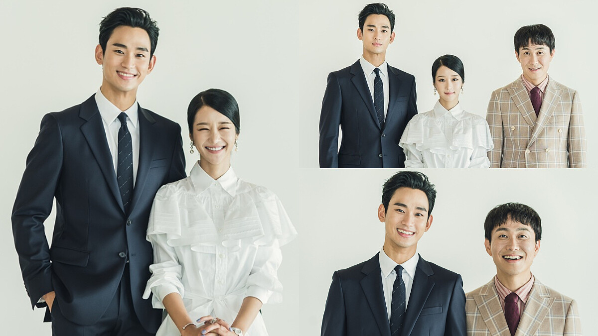 金秀賢、徐睿知《雖然是精神病但沒關係》幸福微笑「全家福照」，愛你就是想和你成為一家人！