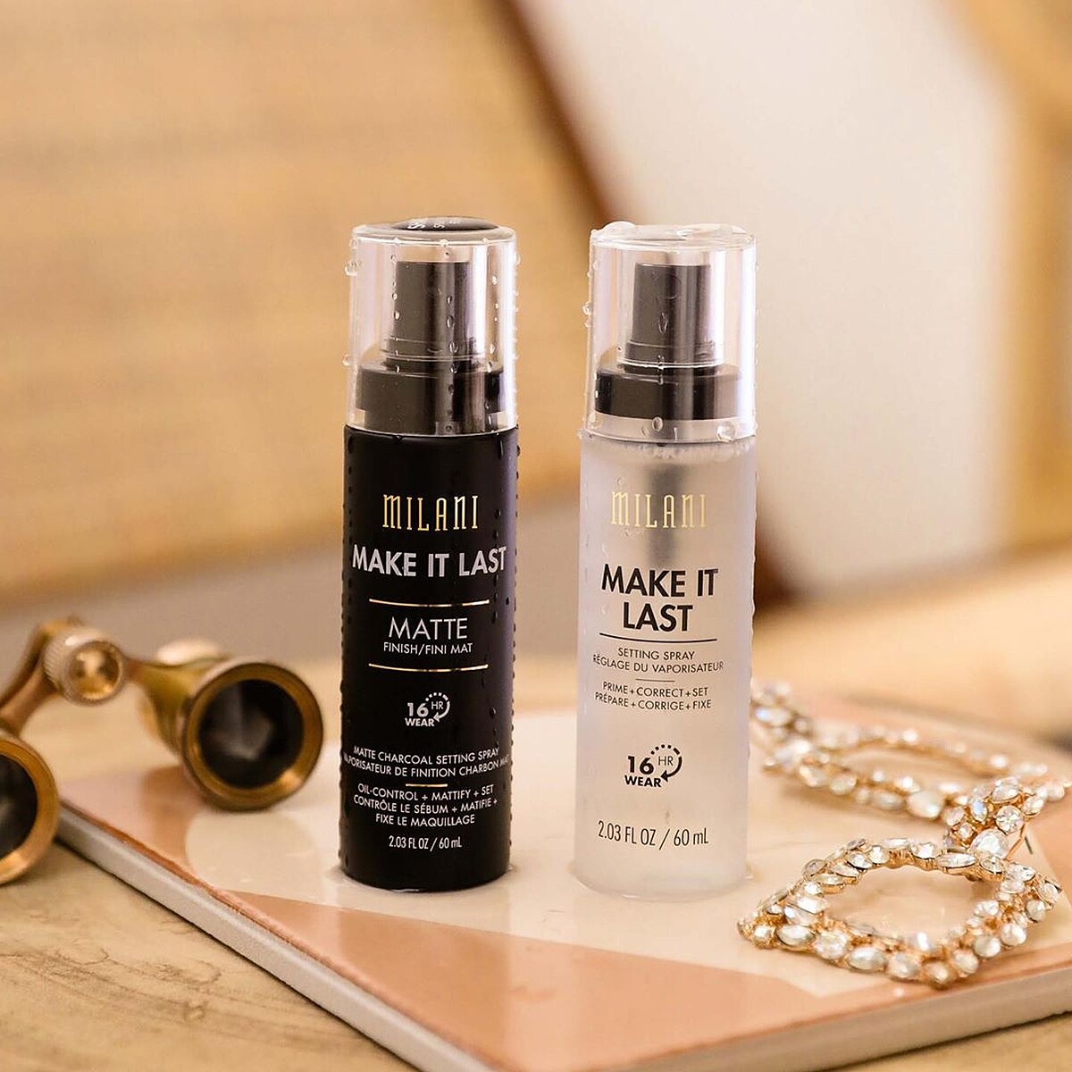 Milani長效持久定妝噴霧，NT480