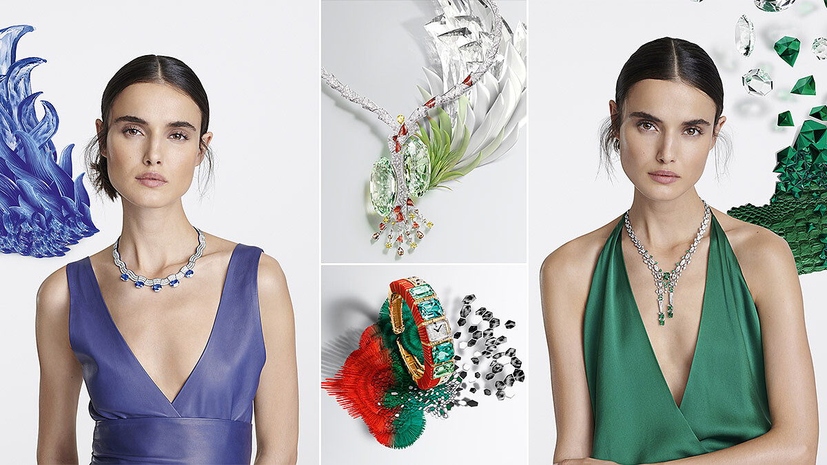 將自然界綺麗美態盡收創作之下，卡地亞以經典工藝締造寫意非凡之境！