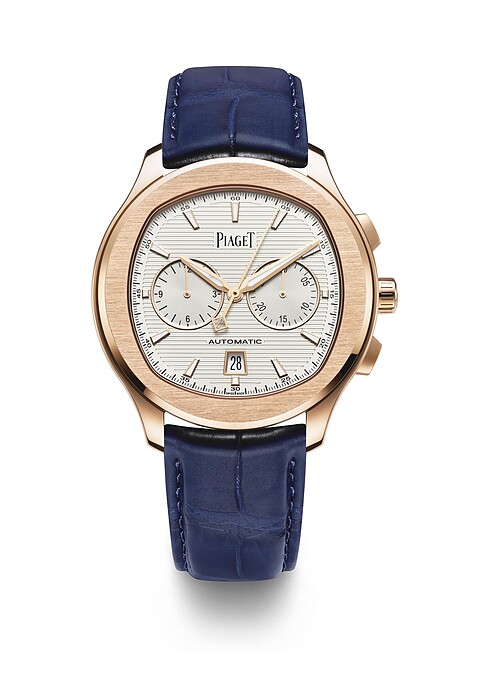 PIAGET Polo系列18K玫瑰金自動上鍊計時腕錶，建議售價NT$1,000,000
