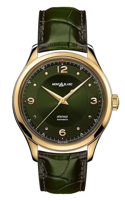  萬寶龍傳承系列自動腕錶，約NT$294,000