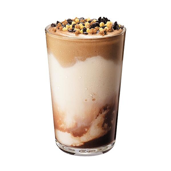 「巧克力香蕉脆餅優格星冰樂」