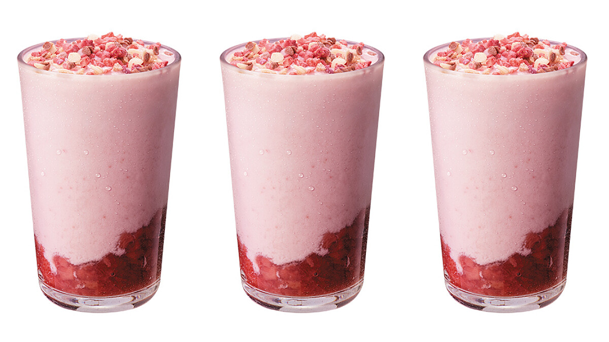 星巴克推出全新優格星冰樂！粉嫩系「草莓脆片優格星冰樂」登場，今夏最少女心就是這杯