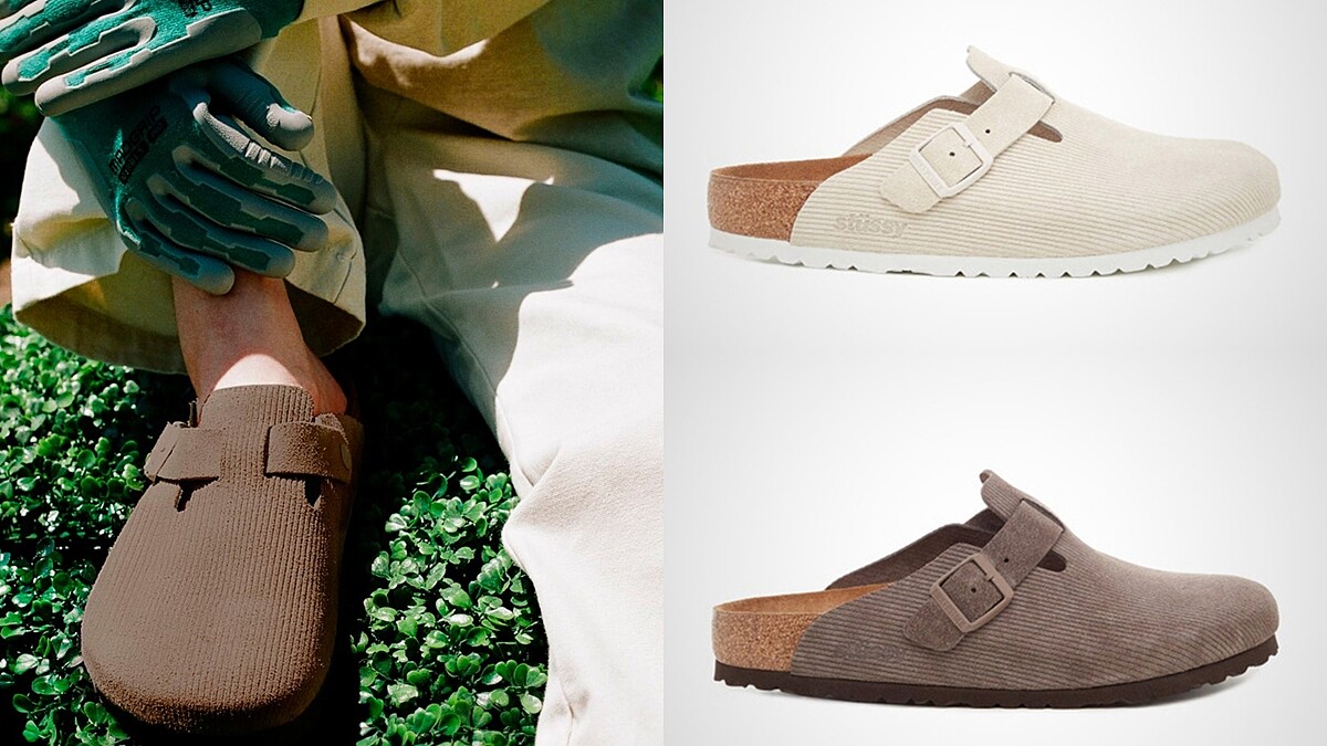勃肯鞋變潮了！Birkenstock聯手stüssy推出溫柔奶茶色懶人鞋，細節、售價、販售時間搶先看